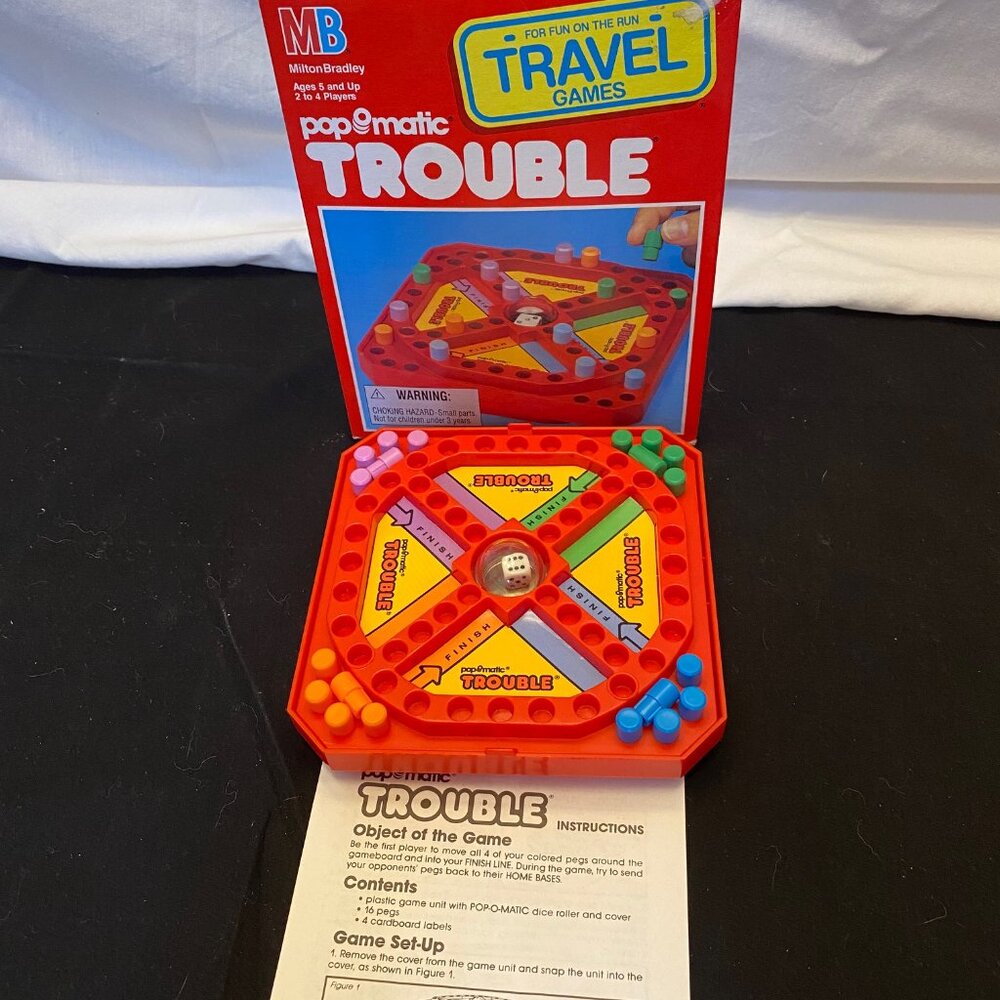 Travel Game - Pop-o-matic 'Trouble'
